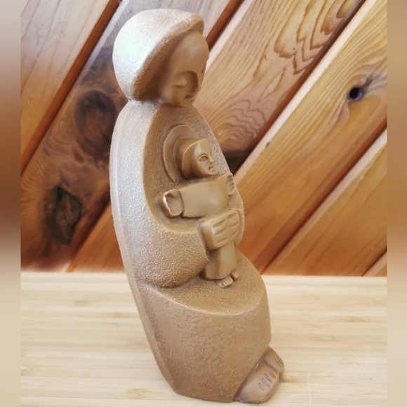 Madonna With Child Art Deco - Picture 4 of 6